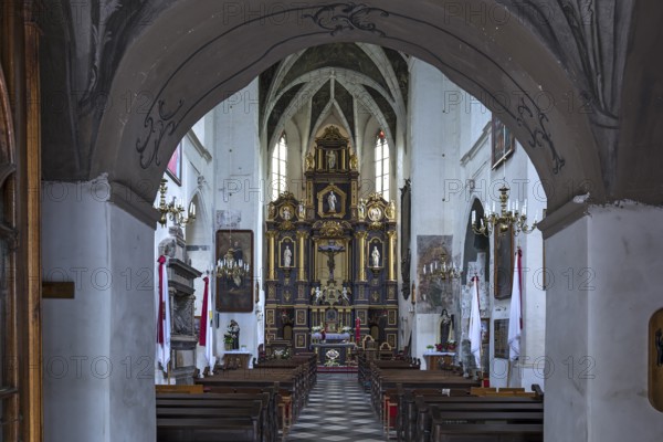 Altar of Bartholomew Church, Drochobych, Ukraine