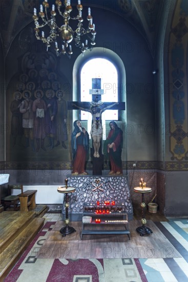 Side altar of the Trinity Church, Drochobych, Ukraine