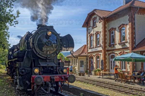 Rinteln-Stadthagener Dampfeisenbahn Bad Eilsen Station Germany
