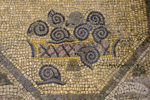 Nave, apse, Basilica of Santa Maria Assunta of Aquileia, St. Hermagor, Aquileia near Grado, Julian Friuli, Adriatic Sea, Italy