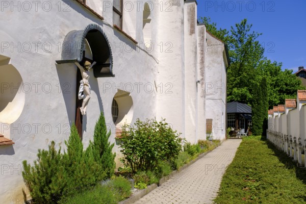 Kloster, Altenhohenau bei Griestätt, Chiemgau, Upper Bavaria, Bavaria, Germany