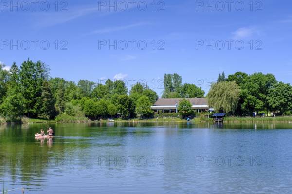 Erlebnisgaststätte Erlensee, am Erlensee near Schechen, Upper Bavaria, Bavaria, Germany