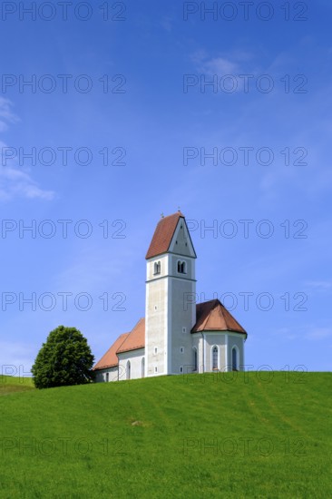 St. Florian bei Frasdorf, Chiemgau, Upper Bavaria, Bavaria, Germany