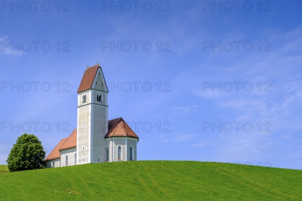 St. Florian bei Frasdorf, Chiemgau, Upper Bavaria, Bavaria, Germany