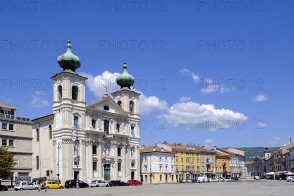 Church of St. Ignatius, Piazza della Vittoria, Gorizia, Gorizia, Gorica, Friuli-Venezia Giulia, Italy