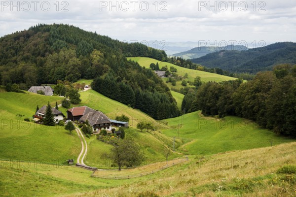 Farmhouse, Hexental, near Freiburg im Breisgau, Black Forest, Baden-Württemberg, Germany