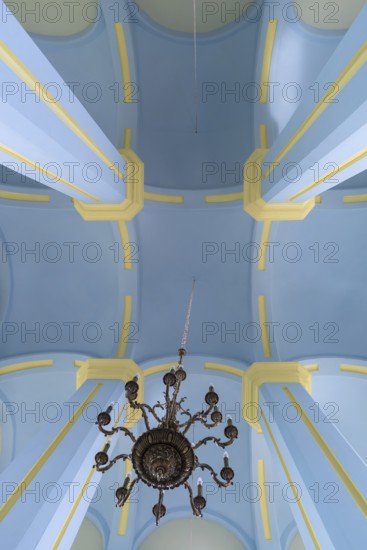 Vault of the restored Choral Synagogue, built from 1842-1865, Drochobych, Ukraine