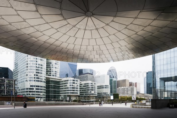 Skyscrapers, La Defense business district, Paris, France