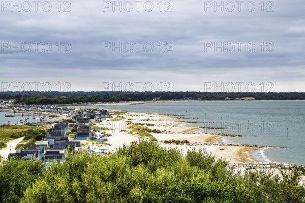Hengistbury Head, Christchurch Head, English Channel, Dorset, England, United Kingdom
