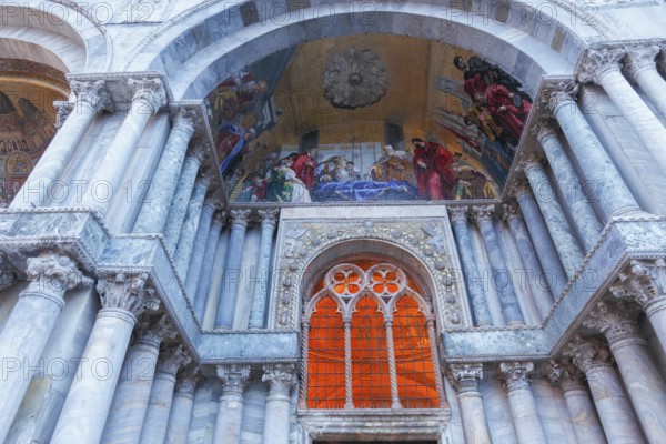 West portal of the Basilica di San Marco, San Marco, Venice, Indonesia