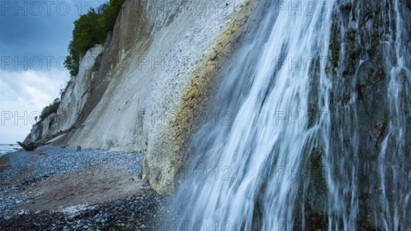 Kiel stream in Jasmund National Park on Rügen, Sassnitz, Rügen, Mecklenburg-Western Pomerania, Germany