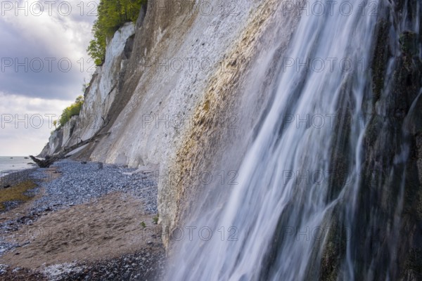 Kiel stream in Jasmund National Park on Rügen, Sassnitz, Rügen, Mecklenburg-Western Pomerania, Germany
