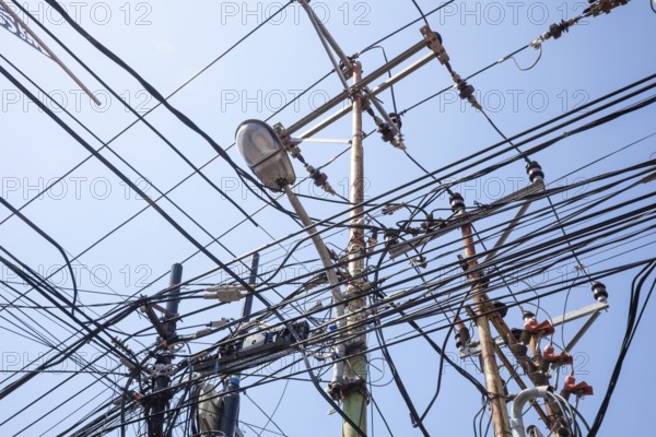 Power, Internet, data lines, Kuta, Bali, Indonesia