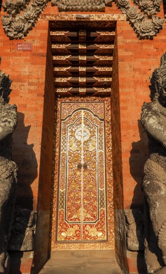 Pura Desa Gede Temple in Peliatan, Bali, Indonesia