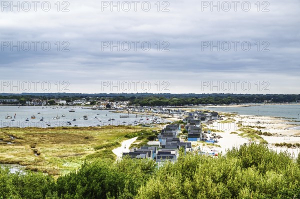 Hengistbury Head, Christchurch Head, English Channel, Dorset, England, United Kingdom