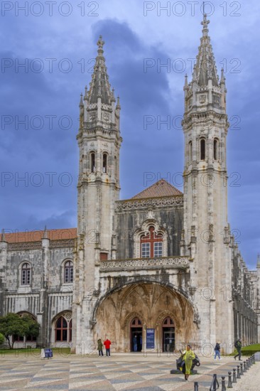 15th century Hieronymites Monastery / Mosteiro dos Jerónimos in Manueline style in Santa Maria de Belém, Lisbon / Lisboa, Portugal