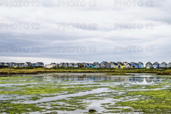 Hengistbury Head, Christchurch Head, English Channel, Dorset, England, United Kingdom
