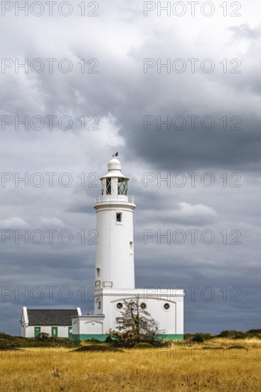 Hurst Point Lighthouse and Hurst Castle, Hurst Spit, Milford on Sea, Lymington, Hampshire, UK