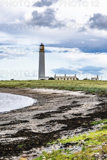 Barns Ness Lighthouse, Dunbar, East Lothian, Scotland, UK