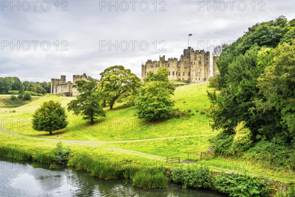 Alnwick Castle, Alnwick, Northumberland, England, UK