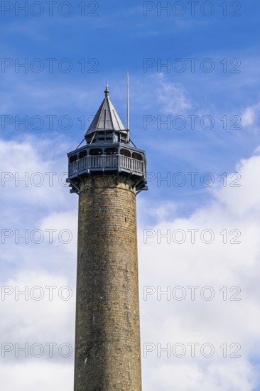 Waterloo Monument over Scottish fields and farms, Jedburgh, Scotland, UK