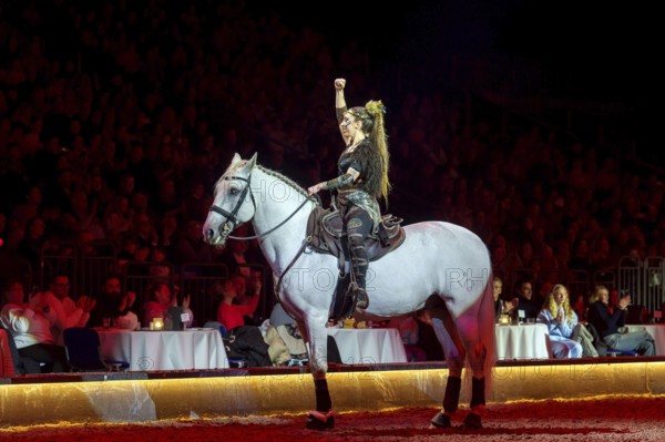 Cavalluna, horse show on Gateway to the Otherworld tour in Berlin's Uber Arena on 17.01.2026