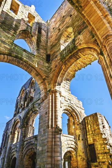 Jedburgh Abbey, Augustinian Abbey, Jedburgh, Scottish Borders, Scotland, UK
