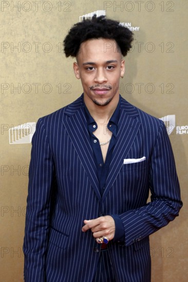 Jerry Hoffmann arriving at the European Film Awards at the House of World Cultures in Berlin on 17.01.2026