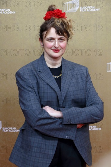 Alice Rohrwacher arriving at the European Film Awards at the House of World Cultures in Berlin on 17.01.2026