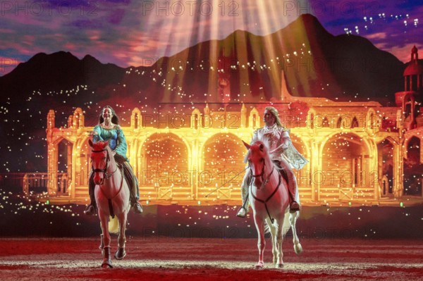 Cavalluna, horse show on Gateway to the Otherworld tour in Berlin's Uber Arena on 17.01.2026