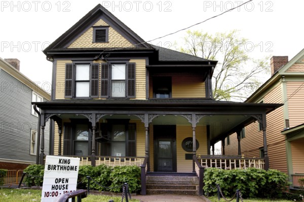 Martin Luther King Jr.'s Historic Home in Atlanta, Atlanta, Georgia, USA