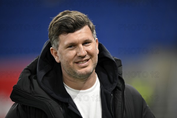 Managing Director Sports Andreas Schicker TSG 1899 Hoffenheim Portrait smiles PreZero Arena, Sinsheim, Baden-Württemberg, Germany