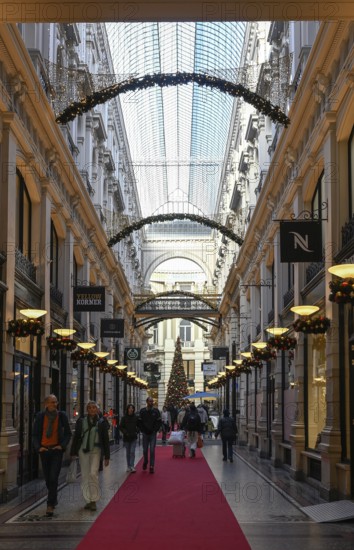 Passage de la Hague, one of the oldest covered shopping streets in the Netherlands, The Hague, South Holland province, the Netherlands