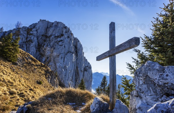 Sankt Wolfgang, Vormaueralm with Vormauerstein, Osterhorn Group, Salzkammergut, Upper Austria, Austria