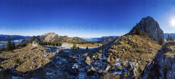 Sankt Wolfgang, Vormaueralm with Vormauerstein and Schafberg, Osterhorn Group, Salzkammergut, Upper Austria, Austria