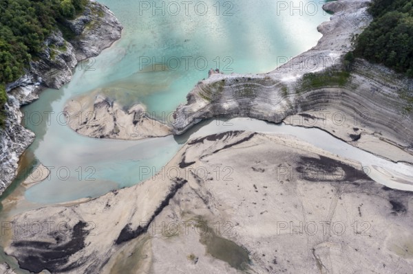 Tramonti, sunken city, river course, Friuli, Italy