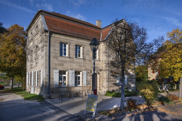 Community house with apartment built around 1880, Beerbach, Middle Franconia, Bavaria, Germany