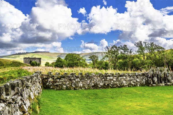 Hermitage Castle, Hermitage Water, Liddesdale, Roxburghshire, Newcastleton, Hawick, Scotland, UK
