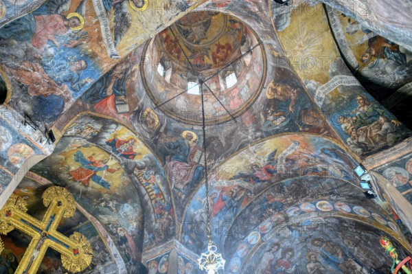 Krusedol Monastery, Frescoes and mural paintings, Vojvodina Province, Serbia