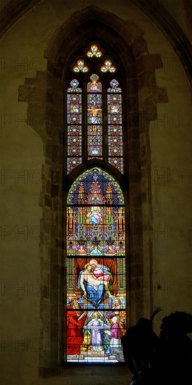 St Martin's Cathedral, Stained-glass window, Bratislava, Slovakia