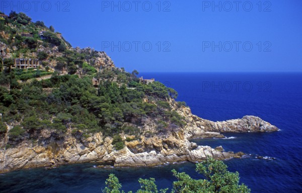 Costa Brava near Tossa de Mar, Spain, June 1999, vintage, retro, old, historic