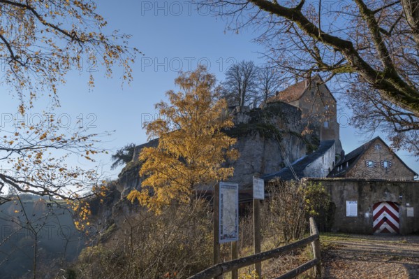Pottenstein Castle, built around 1070, Pottenstein, Upper Franconia, Bavaria, Germany