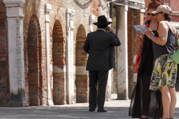 Jewish Ghetto, Ghetto Novo in Sestiere Cannaregio, Venice, Veneto, Italy
