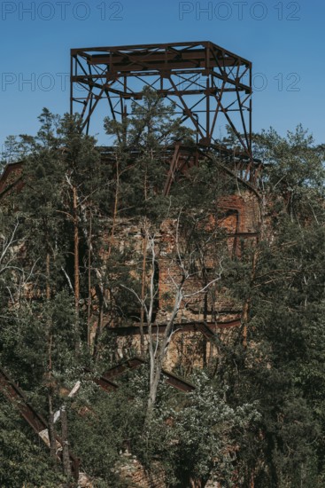 Ruins of the Women's Sanatorium, Lost Place, Heilstätten Beelitz, Brandenburg