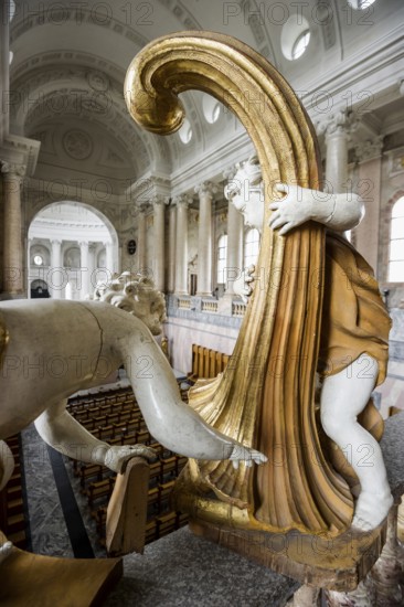 Interior view, St Blasien Cathedral, St. Blasien, Black Forest, Southern Black Forest, Baden-Württemberg, Germany