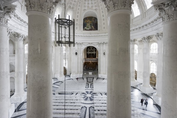 Interior view, St Blasien Cathedral, St. Blasien, Black Forest, Southern Black Forest, Baden-Württemberg, Germany