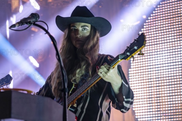 The band Cari Cari live at the Orange Blossom Special Festival, Beverungen, Germany