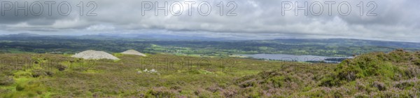 Megalith graves of, Carrowkeel, Templevanny, County Sligo, Ireland