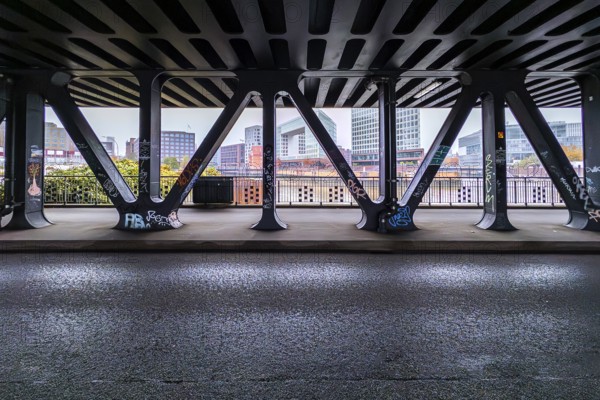 Oberhafenbrücke, Hammerbrook, Hamburg, Germany