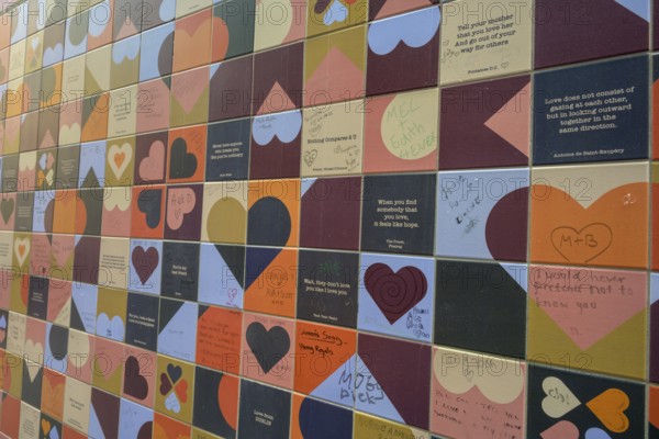 Wall of Love, Dublin, Co. Dublin, Ireland